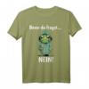 HapFrog T-Shirt mit lustigem Frosch Spruch – Humorvolles Geschenk für Morgenmuffel und Arbeitskollegen