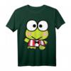 Sanrio Keroppi Frog Front and Back Graphic T-Shirt - Offiziell lizenzierte Fanbekleidung für Sanrio Liebhaber