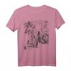 Cottagecore Goblincore T-Shirt mit Schnecke und Frosch - Ästhetische Tiermotive für Frauen und Männer