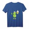 Lustiges Frosch Bier T-Shirt für Damen und Herren – Comic Style Quakfrosch Geschenkidee für Kinder, Teens & Erwachsene
