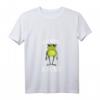 Damen T-Shirt mit Spruch 'Ich Muss Gar Nix' - Lustiges Faulheit T-Shirt mit Frosch Motiv, ideales Geschenk für Freunde und Kollegen
