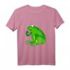 Frosch T-Shirt für Kinder und Tierliebhaber - Lustiges Tiermotiv, klassischer Schnitt, langlebig durch doppelt genähten Saum