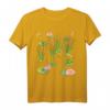 Wasserlilien Libellen mit Frosch auf Seerosenblatt T-Shirt – Naturmotive für Tier- und Pflanzenliebhaber