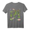 Wasserlilien Libellen mit Frosch auf Seerosenblatt T-Shirt – Naturmotive für Tier- und Pflanzenliebhaber
