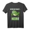 Lustiges Comic Design Frosch T-Shirt - Perfekt als Geschenk für Tierliebhaber zu Weihnachten oder Geburtstag