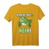 Lustiges Comic Design Frosch T-Shirt - Perfekt als Geschenk für Tierliebhaber zu Weihnachten oder Geburtstag