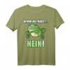 Lustiges Comic Design Frosch T-Shirt - Perfekt als Geschenk für Tierliebhaber zu Weihnachten oder Geburtstag