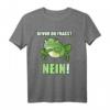 Lustiges Comic Design Frosch T-Shirt - Perfekt als Geschenk für Tierliebhaber zu Weihnachten oder Geburtstag