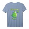 Kuss Frosch T-Shirt mit Spruch - Lustiges Comic Motiv für Kinder, Damen & Herren, Perfektes Geschenk für Tier- und Cartoon-Fans