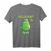 Kuss Frosch T-Shirt mit Spruch - Lustiges Comic Motiv für Kinder, Damen & Herren, Perfektes Geschenk für Tier- und Cartoon-Fans