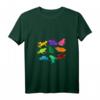 Poison Dart Frösche Amphibien Exotisches Tier T-Shirt mit V-Ausschnitt – Bunte Frosch Grafik, Geschenk für Froschliebhaber & Naturfans