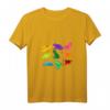 Poison Dart Frösche Amphibien Exotisches Tier T-Shirt mit V-Ausschnitt – Bunte Frosch Grafik, Geschenk für Froschliebhaber & Naturfans