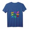 Poison Dart Frösche Amphibien Exotisches Tier T-Shirt mit V-Ausschnitt – Bunte Frosch Grafik, Geschenk für Froschliebhaber & Naturfans