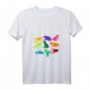 Poison Dart Frösche Amphibien Exotisches Tier T-Shirt mit V-Ausschnitt – Bunte Frosch Grafik, Geschenk für Froschliebhaber & Naturfans