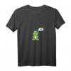 Damen Froschlurch Spruch Statement T-Shirt mit V-Ausschnitt – Lustiges Frosch-Outfit für Froschkönig, Froschkönigin & Tierliebhaber