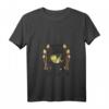 Lustiges Damen Frosch T-Shirt mit Spruch - Bequemes V-Ausschnitt Shirt für Pausen, Freizeit & Arbeit