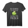 Scheiß Auf Prinz Ich Will Den Frosch T-Shirt - Lustiges Froschmotiv im Comic Style, Perfekt als Geschenk zu Weihnachten oder Geburtstag für Kinder, Teenager und Tierliebhaber