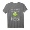 Scheiß Auf Prinz Ich Will Den Frosch T-Shirt - Lustiges Froschmotiv im Comic Style, Perfekt als Geschenk zu Weihnachten oder Geburtstag für Kinder, Teenager und Tierliebhaber