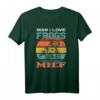 Man I Love Frogs - Vintage Lustiges Frosch T-Shirt für Froschliebhaber, perfekt als Geburtstags- oder Junggesellenabschiedsgeschenk