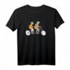 Cottagecore Aesthetic Frosch Fahrrad Fairycore T-Shirt für Damen und Herren – Perfekt für Natur- und Tierliebhaber