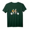 Cottagecore Aesthetic Frosch Fahrrad Fairycore T-Shirt für Damen und Herren – Perfekt für Natur- und Tierliebhaber