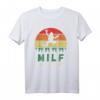 Retro Milf Man I Love Frogs T-Shirt – Lustiges Frosch Motiv für Amphibien- und Tierliebhaber, coole Mütter & Humorfans