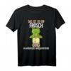 Lustiges Frosch T-Shirt - Originelles Tiermotiv Geschenk für Tierliebhaber & Humorvolle