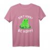 Don 't Worry Be Hoppy - Lustiges Frosch T-Shirt für Amphibienfans & Tierliebhaber, perfektes Geschenk
