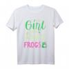 Frosch Fröschlein Kröte Märchen Amphibien T-Shirt - Lustiges Kinder T-Shirt mit Froschcartoon für Märchen- und Amphibienliebhaber