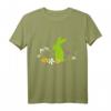 Hase Osterhase Silhouette T-Shirt - Buntes Frühlings- und Ostergeschenk für Natur- und Blumenliebhaber