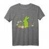 Hase Osterhase Silhouette T-Shirt - Buntes Frühlings- und Ostergeschenk für Natur- und Blumenliebhaber