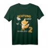 Kinder Geburtstagsshirt 2 Jahre Junge & Mädchen mit Fuchs - Süßes Tiermotive T-Shirt für den 2. Geburtstag