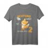 Kinder Geburtstagsshirt 2 Jahre Junge & Mädchen mit Fuchs - Süßes Tiermotive T-Shirt für den 2. Geburtstag