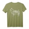 Sheltie Hund T-Shirt - Cute Artistic Tee, Perfektes Geschenk für Hundeliebhaber zu Geburtstag, Weihnachten & Halloween