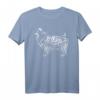 Sheltie Hund T-Shirt - Cute Artistic Tee, Perfektes Geschenk für Hundeliebhaber zu Geburtstag, Weihnachten & Halloween