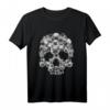 Mops Totenkopf Halloween Kostüm - Cooles Mops Liebhaber T-Shirt für Hunde- und Halloween-Fans