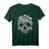 Mops Totenkopf Halloween Kostüm - Cooles Mops Liebhaber T-Shirt für Hunde- und Halloween-Fans