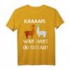 Lamas mit Hüten Karl was hast du getan? Lustiges Lama T-Shirt – Perfektes Geschenk für Nerds, Geeks & Lama-Fans zu Geburtstag, Vatertag & Weihnachten