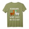 Lamas mit Hüten Karl was hast du getan? Lustiges Lama T-Shirt – Perfektes Geschenk für Nerds, Geeks & Lama-Fans zu Geburtstag, Vatertag & Weihnachten