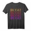 BLYAT Russisches Meme für Gamer - Lustiges Gaming T-Shirt mit russischem Spruch, Perfekt als Geschenk für Nerds und Freunde