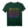 BLYAT Russisches Meme für Gamer - Lustiges Gaming T-Shirt mit russischem Spruch, Perfekt als Geschenk für Nerds und Freunde