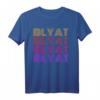 BLYAT Russisches Meme für Gamer - Lustiges Gaming T-Shirt mit russischem Spruch, Perfekt als Geschenk für Nerds und Freunde