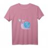 Damen Lustiges Schnecke T-Shirt mit V-Ausschnitt – Mit der Ruhe, Ich liebe Schnecken, Natur- und Gartenmotiv, Perfekt für Gartenliebhaberinnen