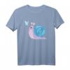 Lustiges Schnecken T-Shirt mit Spruch 'Immer mit der Ruhe' – Für Kinder, Natur- und Tierliebhaber, humorvolles Geschenk