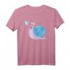 Lustiges Schnecken T-Shirt mit Spruch 'Immer mit der Ruhe' – Für Kinder, Natur- und Tierliebhaber, humorvolles Geschenk