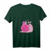 Damen Lustiges Schnecke T-Shirt mit V-Ausschnitt – Immer mit der Ruhe, Liebevolles Gartenmotiv, Perfekt für Natur- und Gartenfreunde
