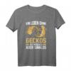 Gecko Reptil Eidechse Terrarium T-Shirt – Lustiges Geschenk für Reptilien- und Terraristik-Liebhaber