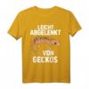 Geckoliebhaber Haustier Reptilien Eidechse Lustiges Gecko T-Shirt – Perfekt für Tier- und Reptilienliebhaber