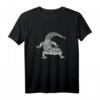 Gecko Reptil Motiv Echsen Reptilien Terrarium Echse Geckos T-Shirt - Klassisch geschnitten, doppelt genähter Saum