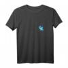 Blauer Gecko T-Shirt mit V-Ausschnitt für Reptilienliebhaber und Gecko-Fans – Lustiges Haustierdesign für Mädchen und Jungen